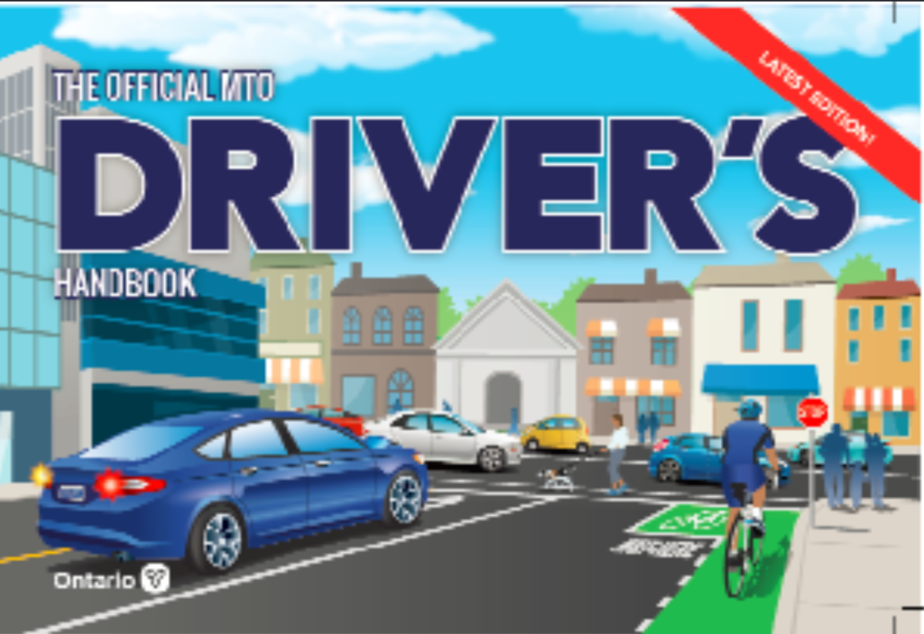 Official Ontario G1 Driver’s Handbook for written test preparation